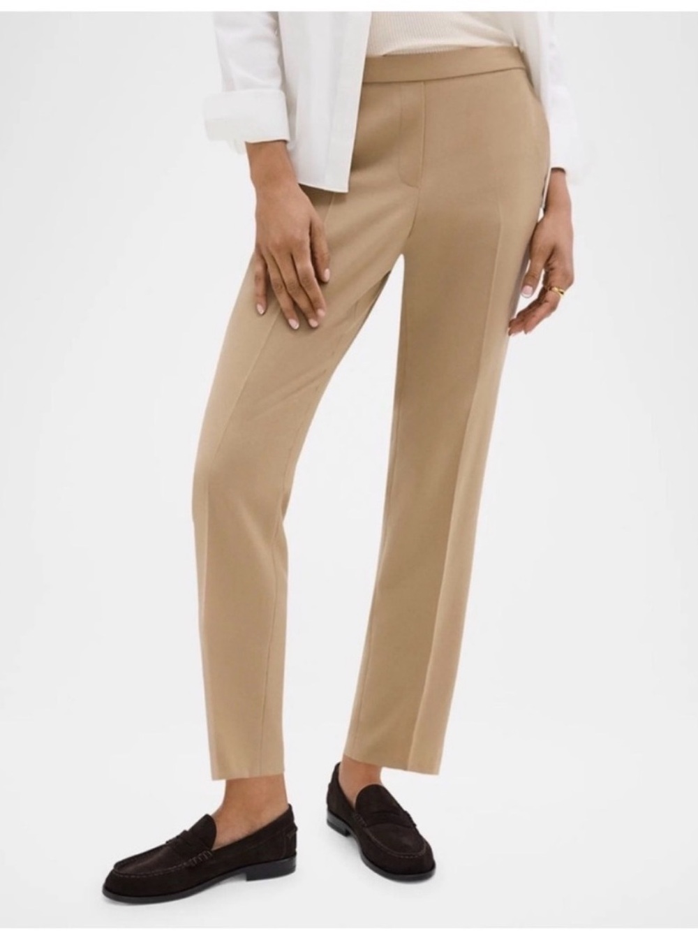 Theory Tan Dress Pants